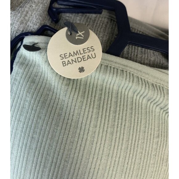 Lucky Brand Bandeau 1X Plus Size Women Seamless Lace Padded Strapless New B49 - Picture 5 of 5